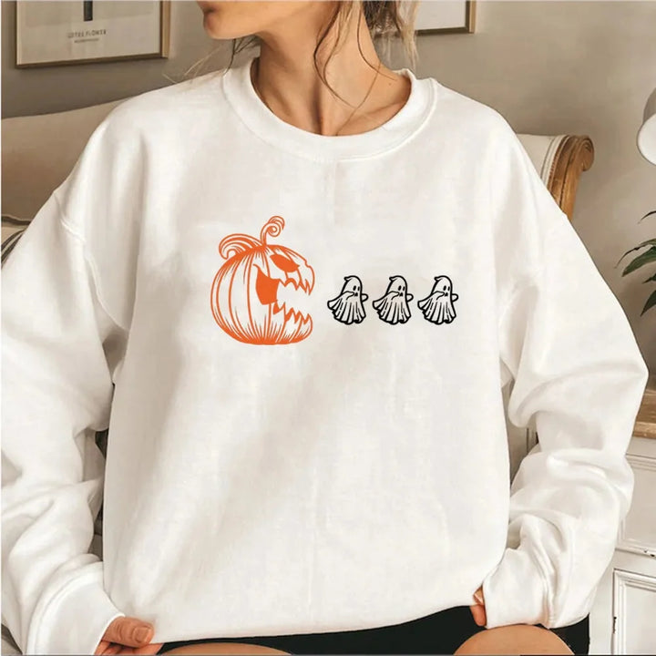 Drune | Halloween Sweatshirt – Cozy Graphic Design for Women