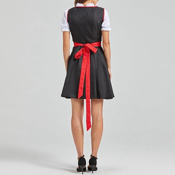 Hannah | Traditional Oktoberfest Dirndl Dress with Apron