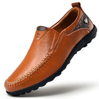 David | Klassische Und Komfortable Leder-Loafer Für Herren