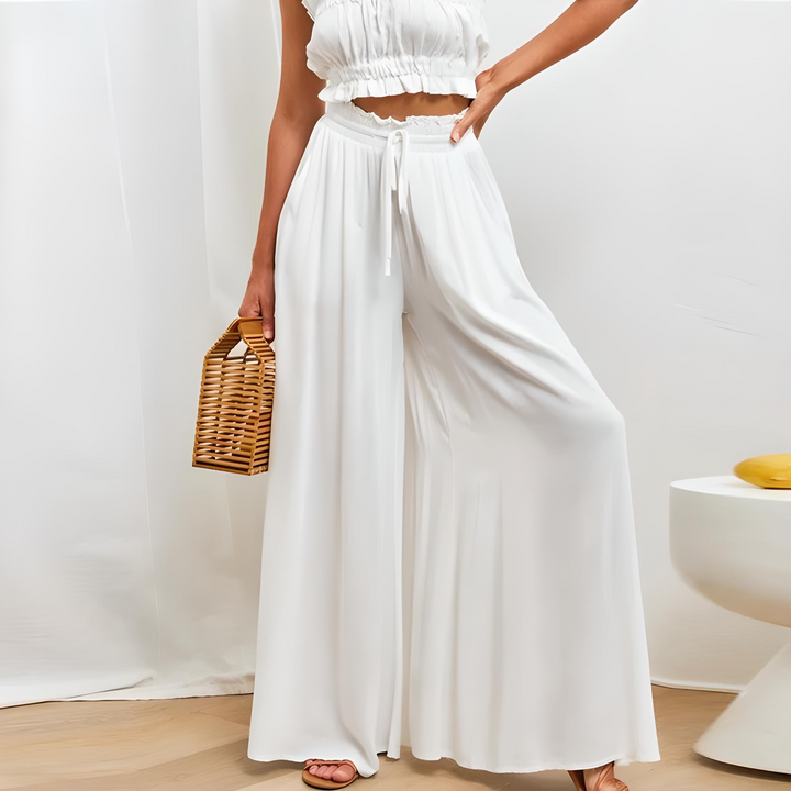 Sophie | Elegant and Airy Wide-Leg Trousers for Summer