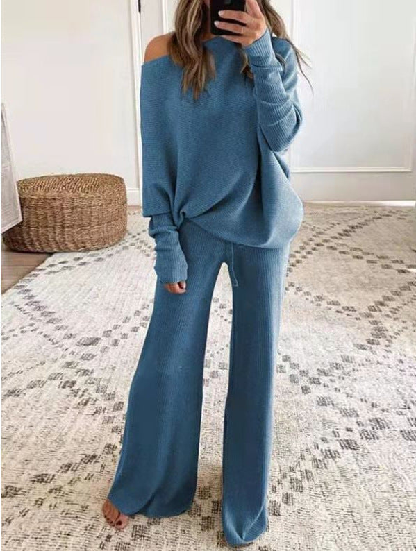 Sandra | Modern and Asymmetrical Two-Piece Knit Set