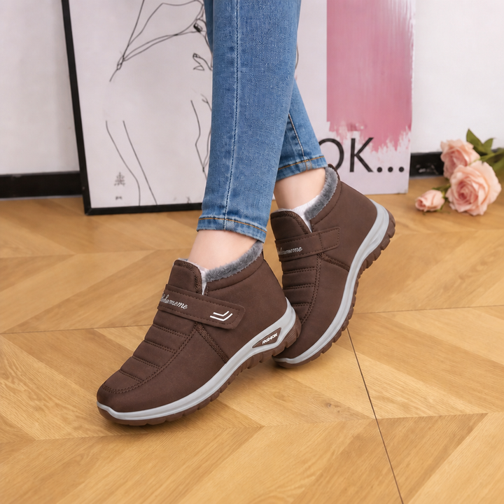 Cozara | Winter Boots – Fur Lined Slip On Design for Women