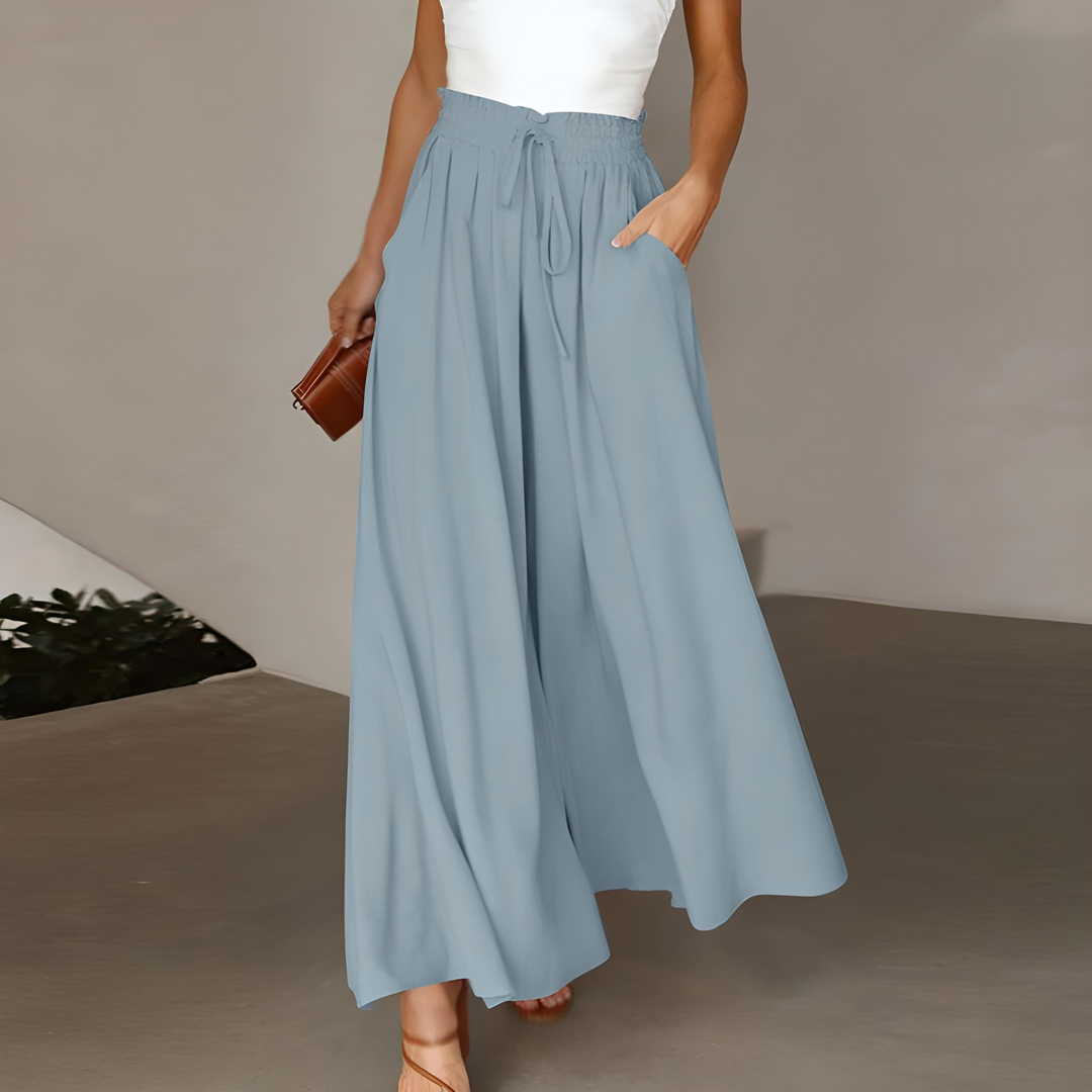 Sophie | Elegant and Airy Wide-Leg Trousers for Summer