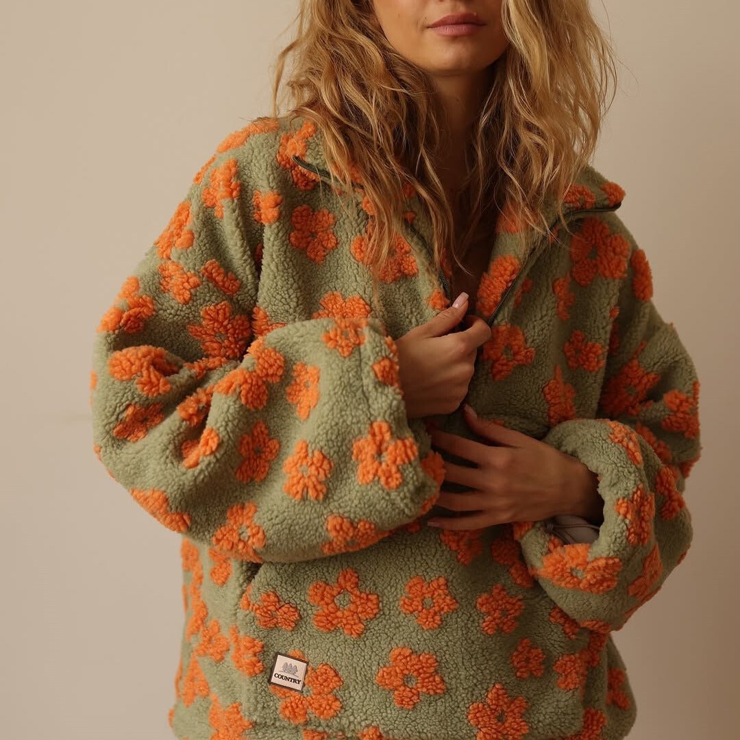 Daisy | Hoodie mit floralem Design für Frauen