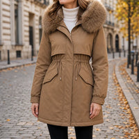Marlene | Mid-length women's parka with a cozy lining