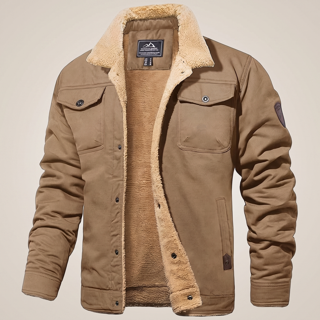 Casey | Fleece Bomber Jacket – Bequeme und Stilvolle Wärme