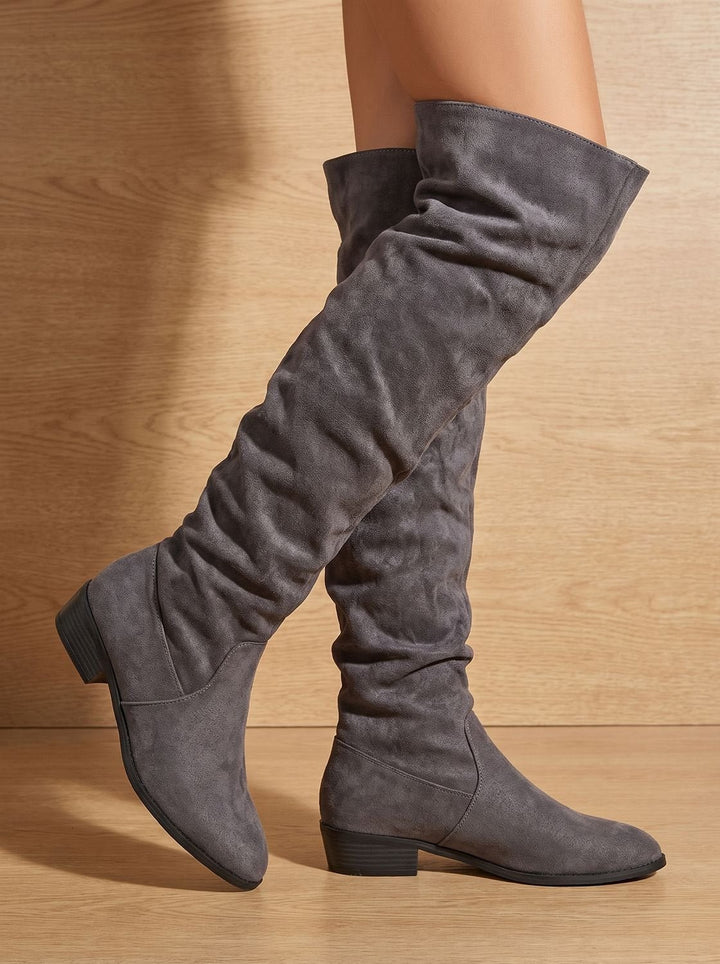 Charlotte | Überknie Stiefel – Eleganter Look für Frauen