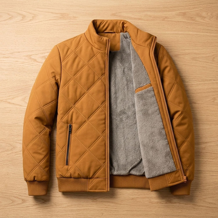 Maximilian | Steppjacke für Herren mit wärmendem Fleece-Innenfutter