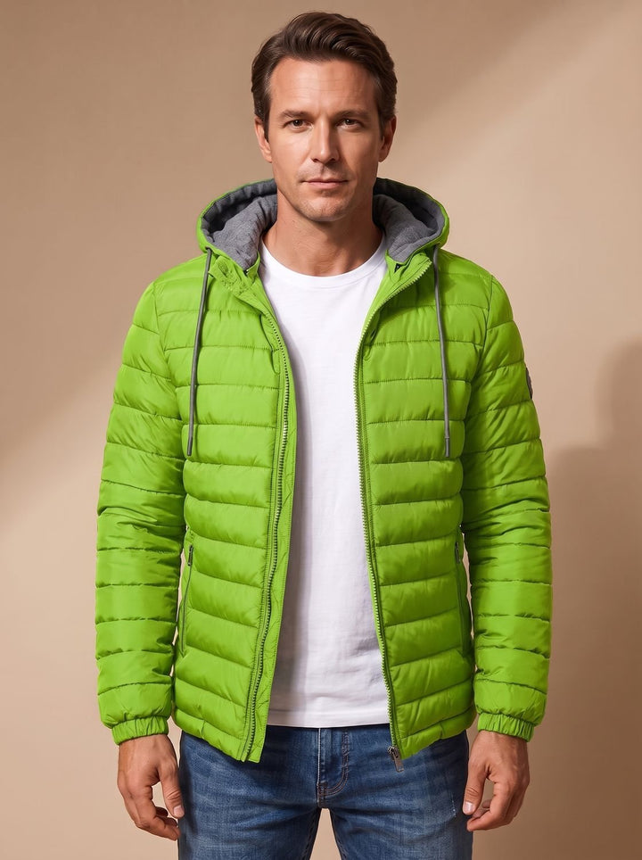 Matthias | Gesteppte Kapuzenjacke – Leicht mit Thermoisolierung für Herren