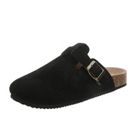 Mathilde | Elegant and Stylish Leather Buckle Mules