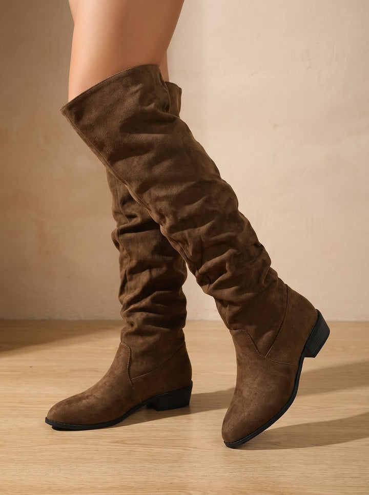 Charlotte | Überknie Stiefel – Eleganter Look für Frauen