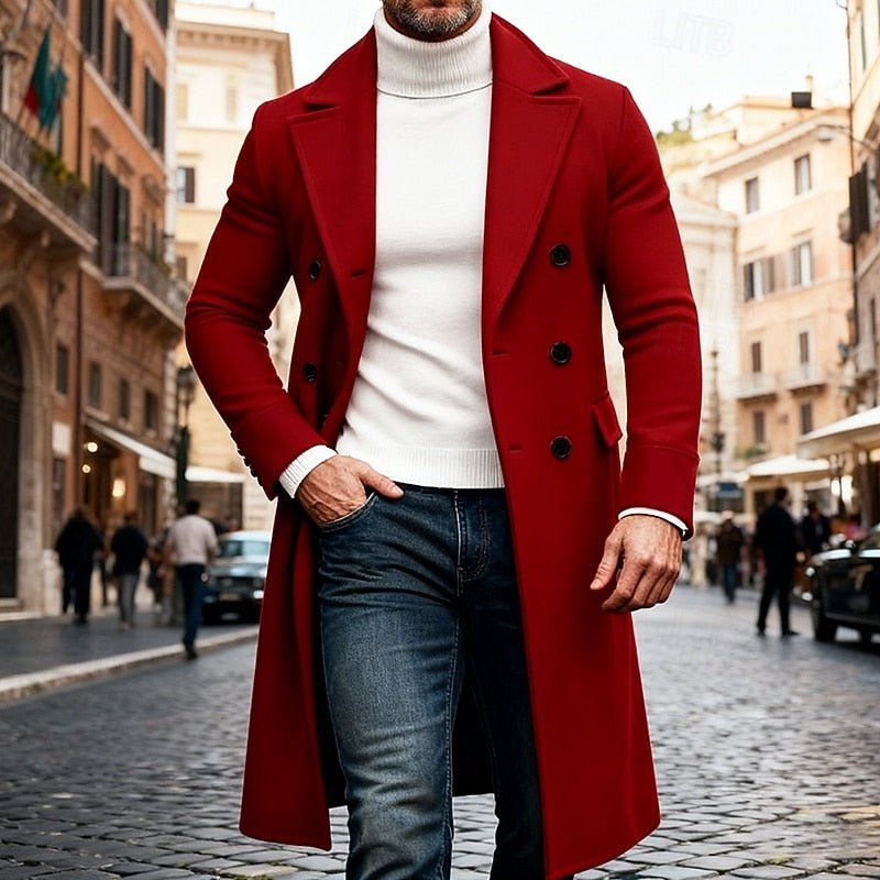 Alexander | Langer Overcoat – Zeitlos Eleganter Style