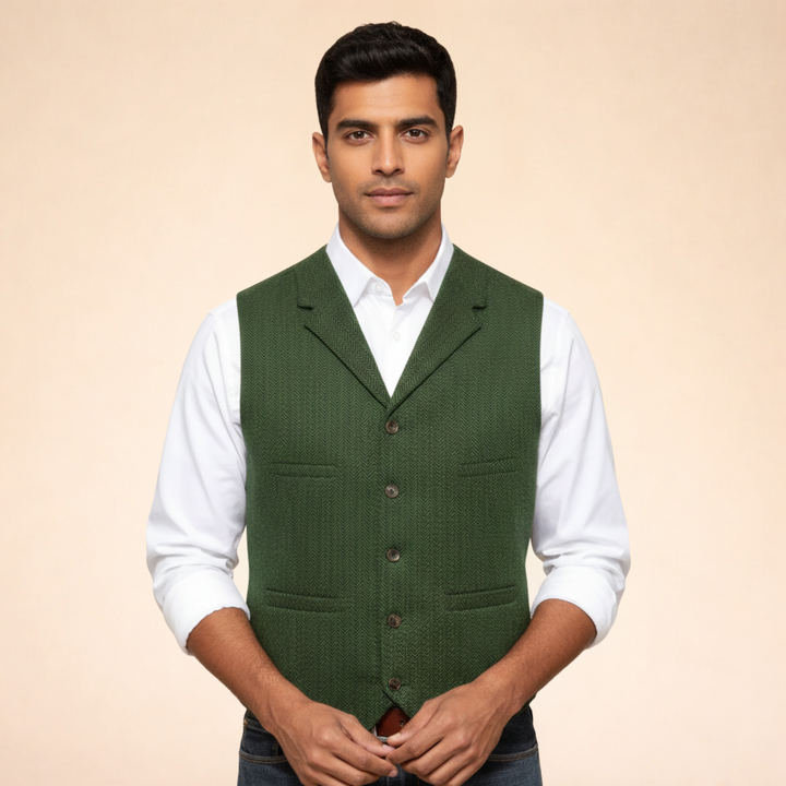 Robert | Elegant and versatile waistcoat for every occasion