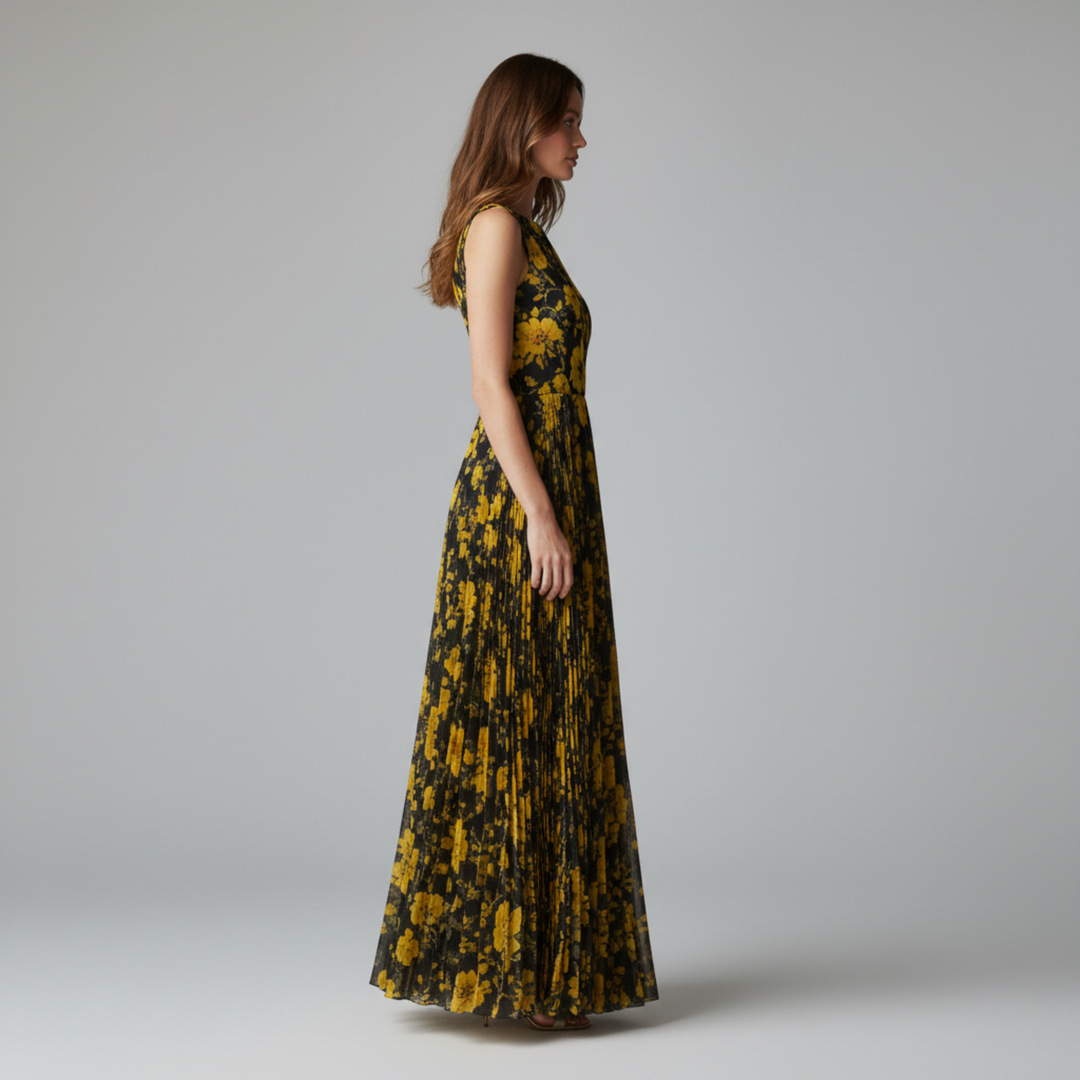 Alessia | Elegantes, ärmelloses Maxikleid