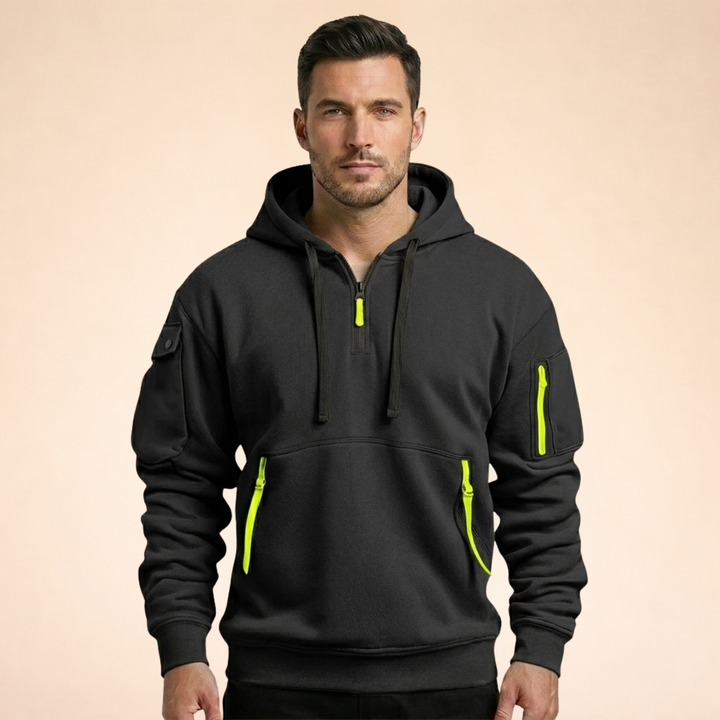 David | Breathable and Comfortable Zip-Up Hoodie