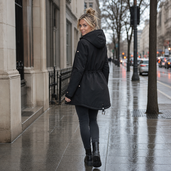 Warmbella | Padded Parka – Fleece-Lined und Tailliert für Frauen