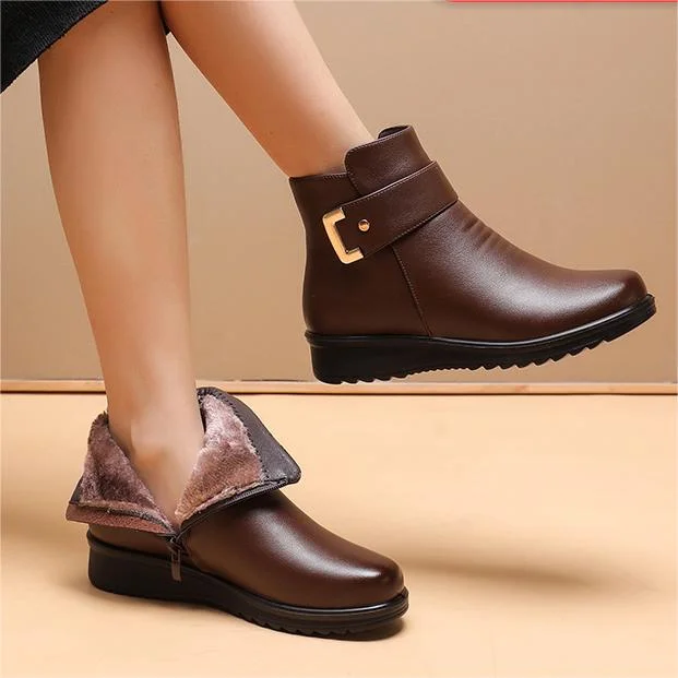 Nora | Orthopedic Boots – Genuine Leather Design for Women
