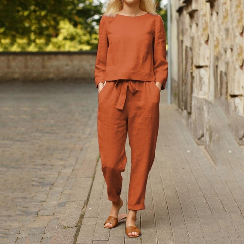Anja | Elegant and Summery Two-Piece Set