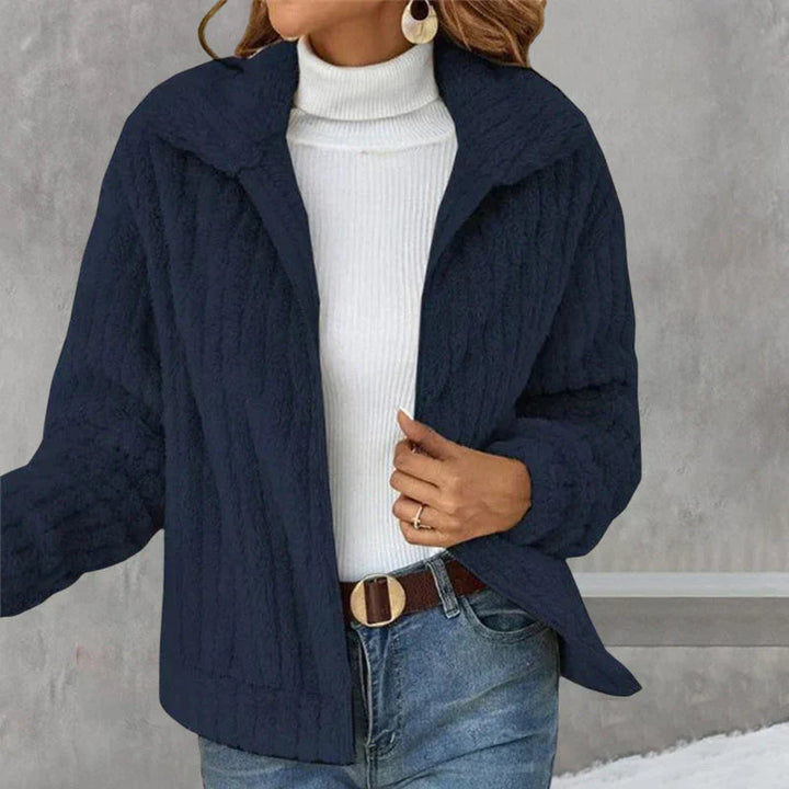 Hannah | Short, Modern Knitted Cardigan for Women