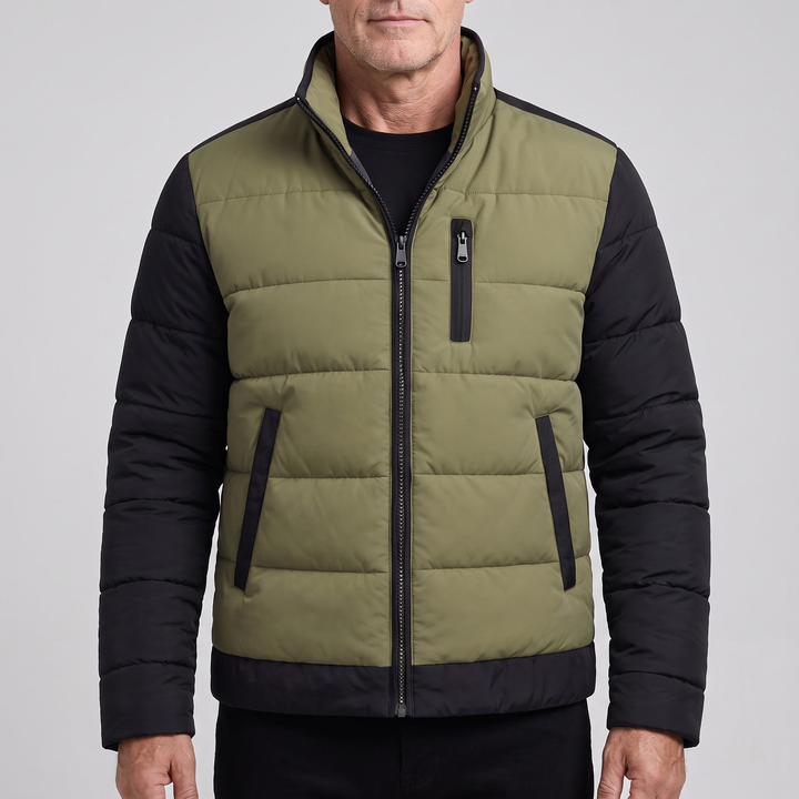 Qualitativ | Gestepptes Layer-Jackett – Leicht und Elegant für Herren