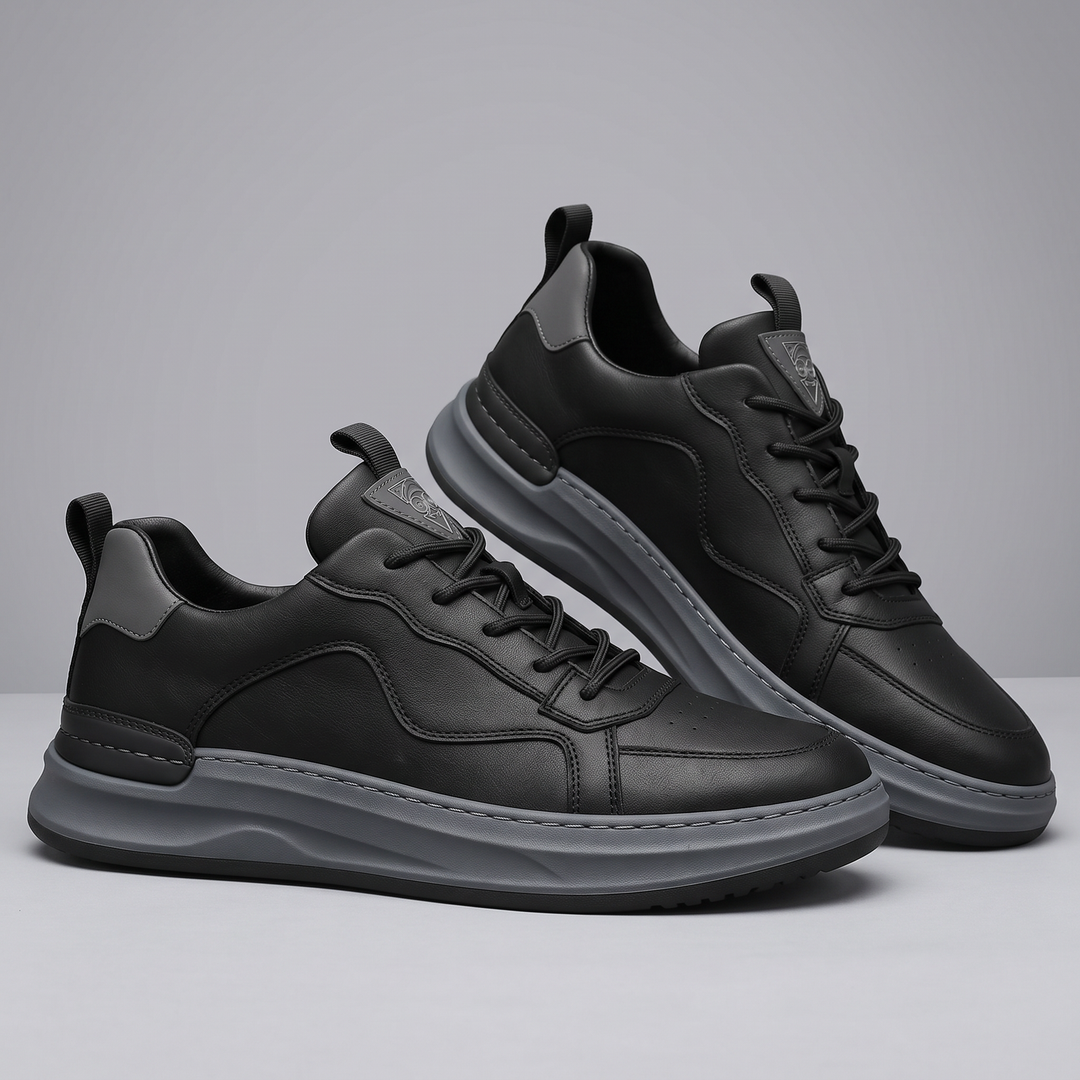 Hudson | Leder Sneakers – Eleganter Stil für Herren
