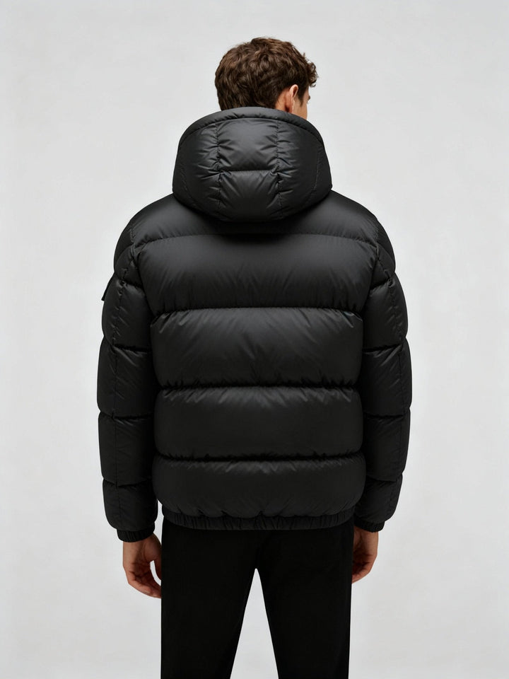 Drune | Pufferjacke für Herren – Warme Winterjacke mit Kapuze