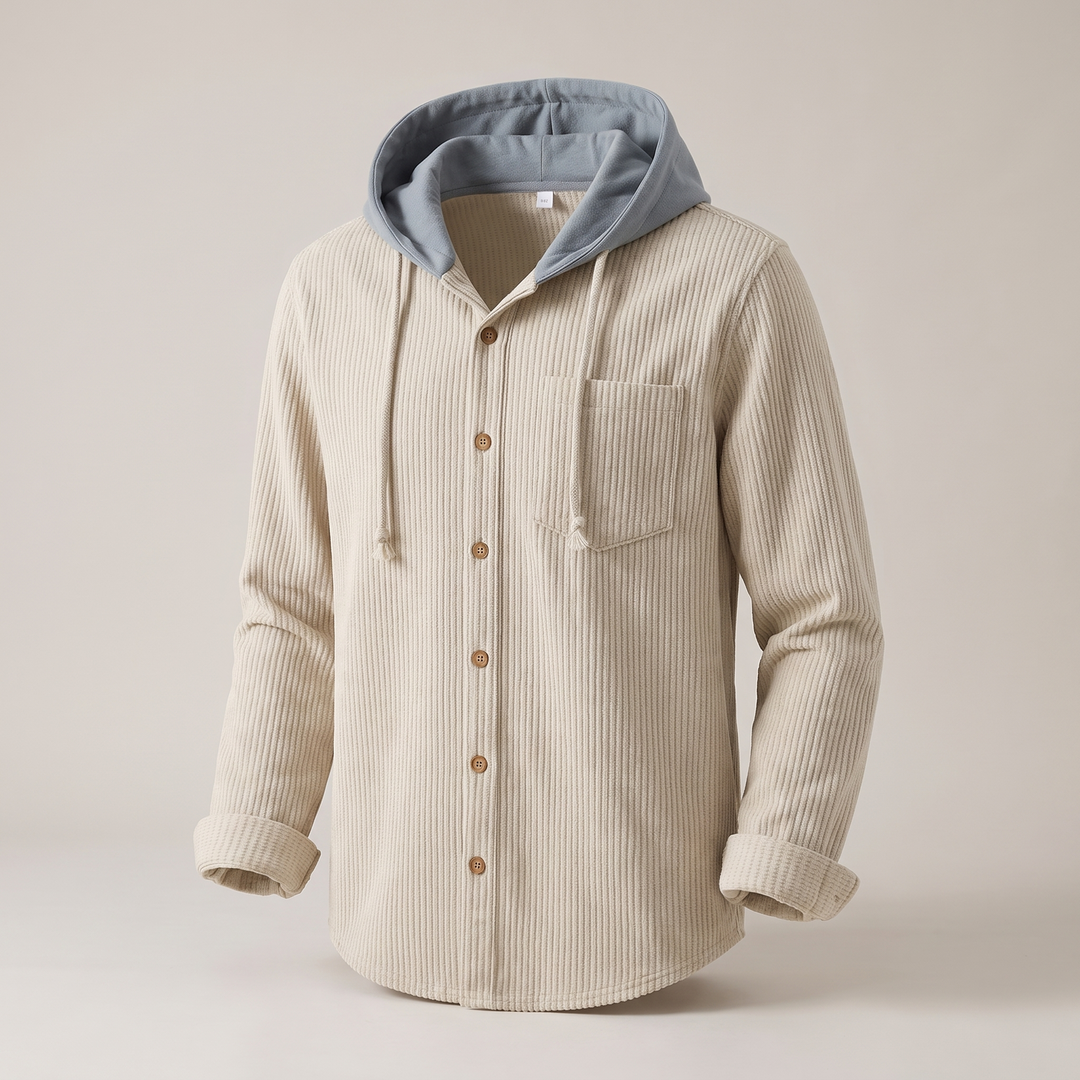 Dante | Corduroy Hoodie – Bequemer Stil für Männer