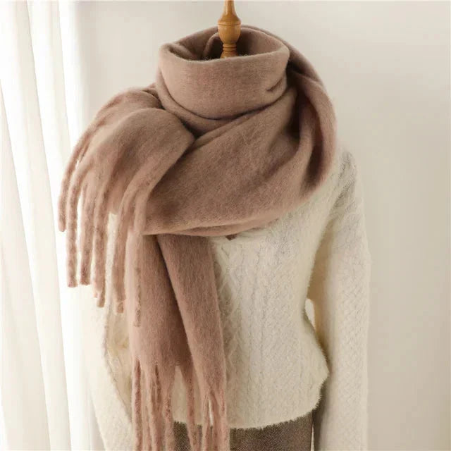 Drune | Oversized Scarf – Soft Wool Wrap for Women