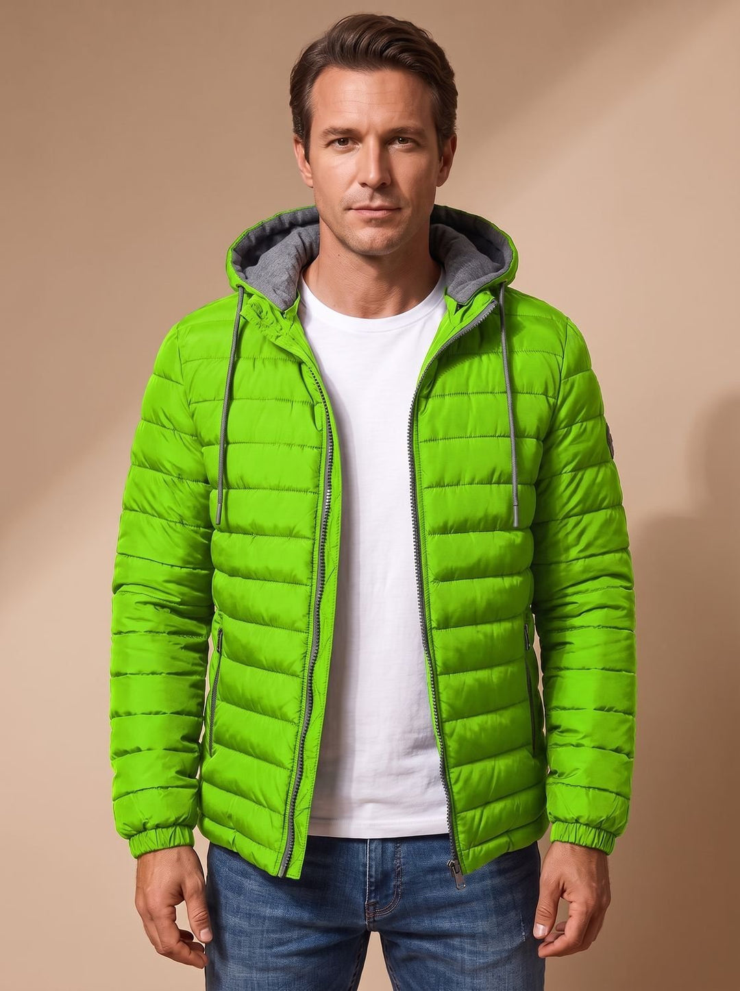 Matthias | Gesteppte Kapuzenjacke – Leicht mit Thermoisolierung für Herren