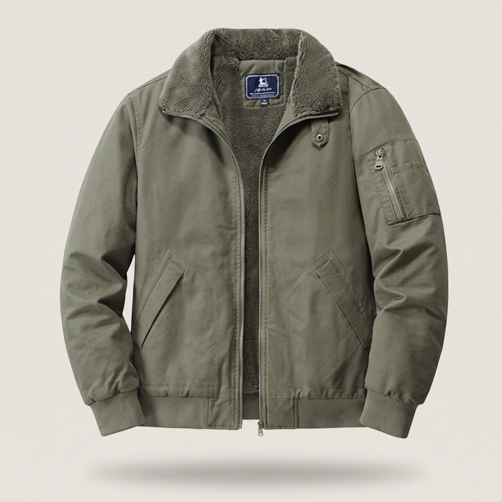 Graham | Fleece Bomber Jacket – Bequeme, Moderne Passform