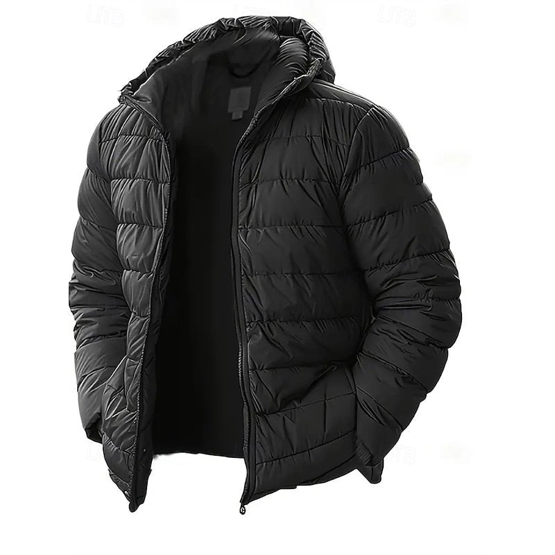 Dorian | Quilted Puffer Jacket mit Kapuze