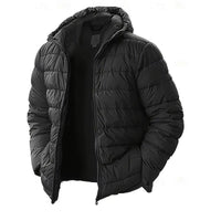 David | Lightweight quilted men's puffer jacket with hood