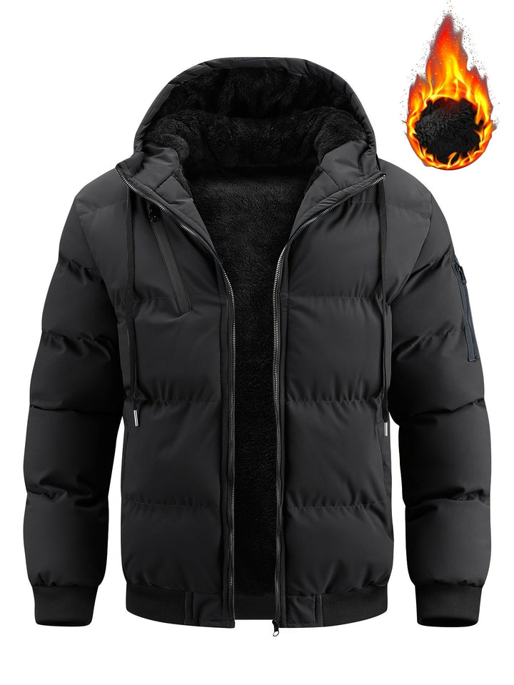 Bruce | Winterjacke mit Kapuze – Stilvoll und Warm