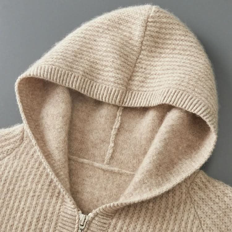 Sorrento | Cashmere Zip Hoodie – Weich und Luxuriös für Damen