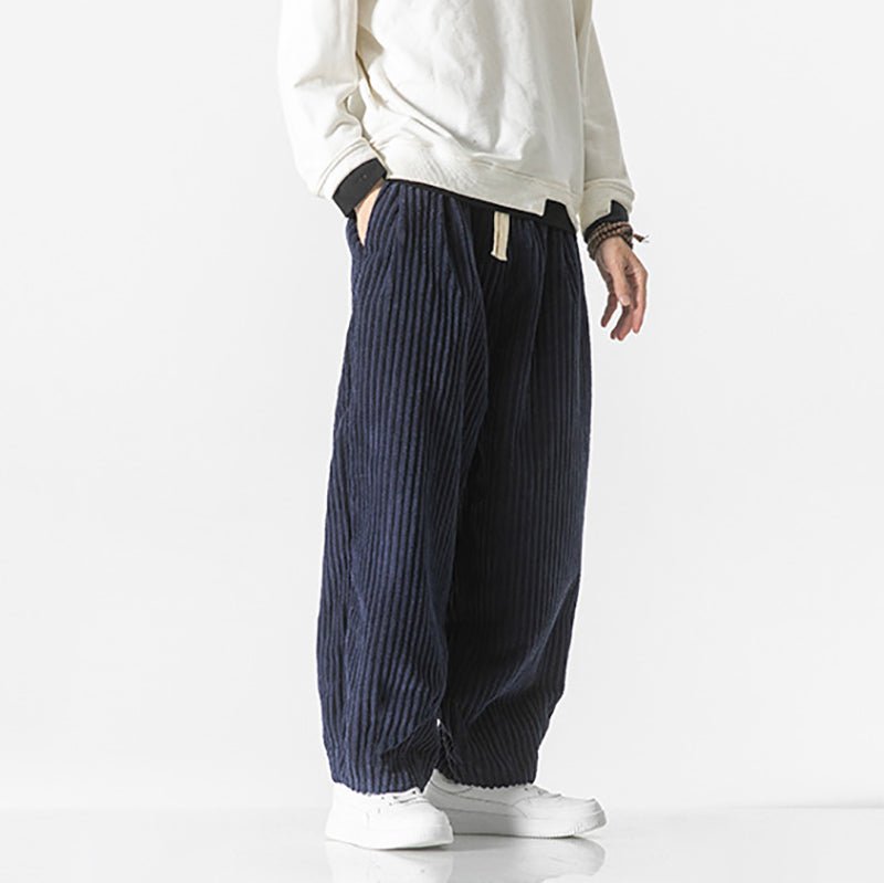 Masaaki | Cordhose – Bequeme Eleganz mit Elastischem Bund