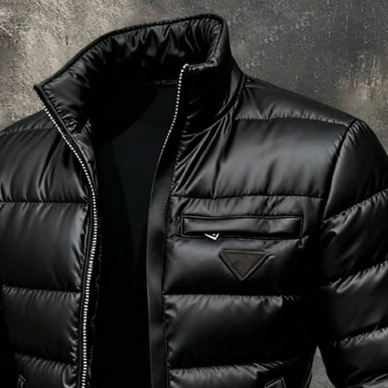 Summit | Puffer Jacket – Glossed Technical Shell für Herren