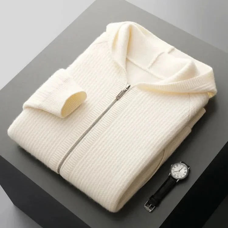 Sorrento | Cashmere Zip Hoodie – Weich und Luxuriös für Damen