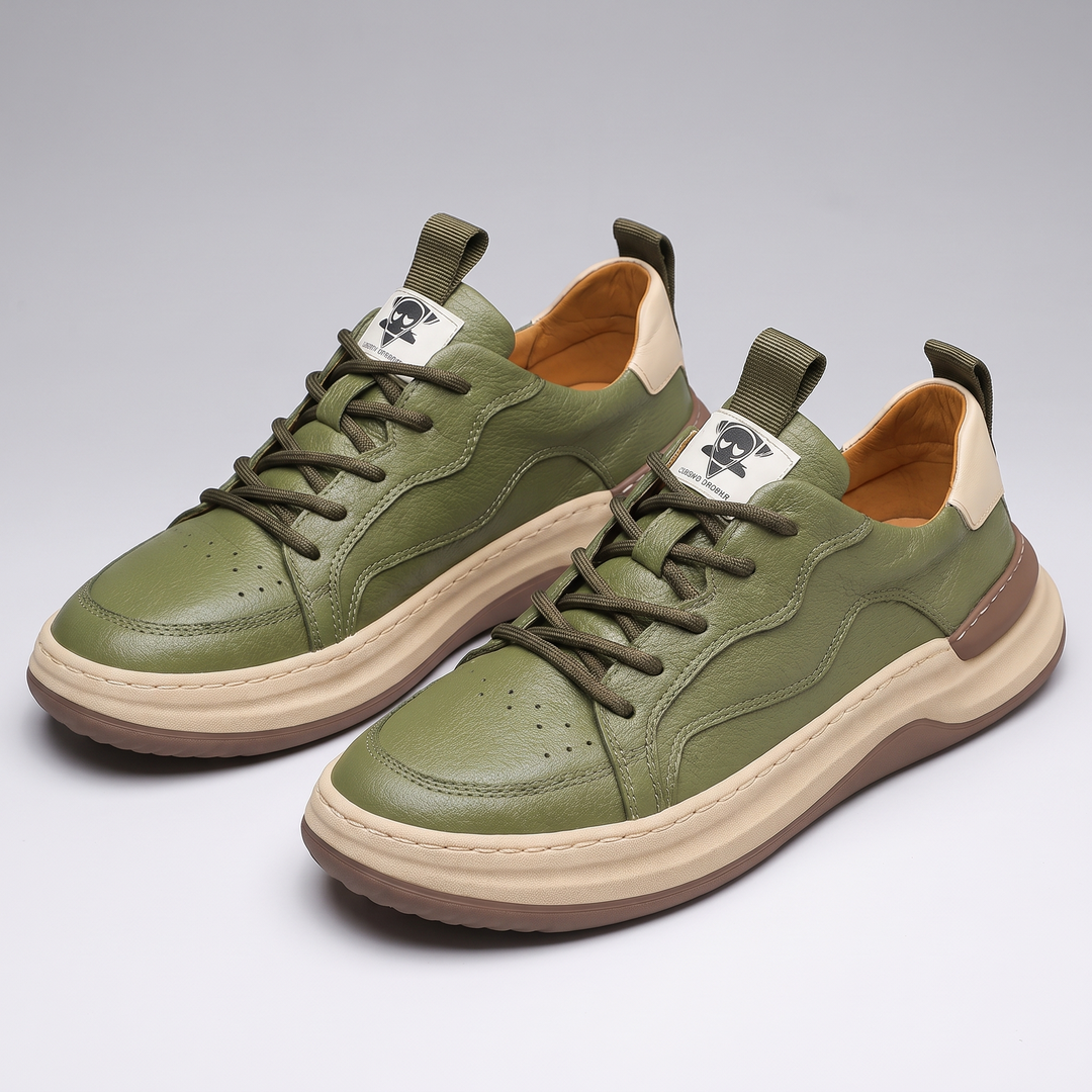 Hudson | Leder Sneakers – Eleganter Stil für Herren