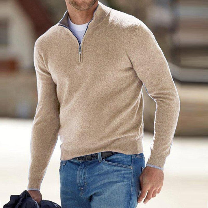 Bernhard | Zip-Pullover für Männer – Lässiger Schnitt