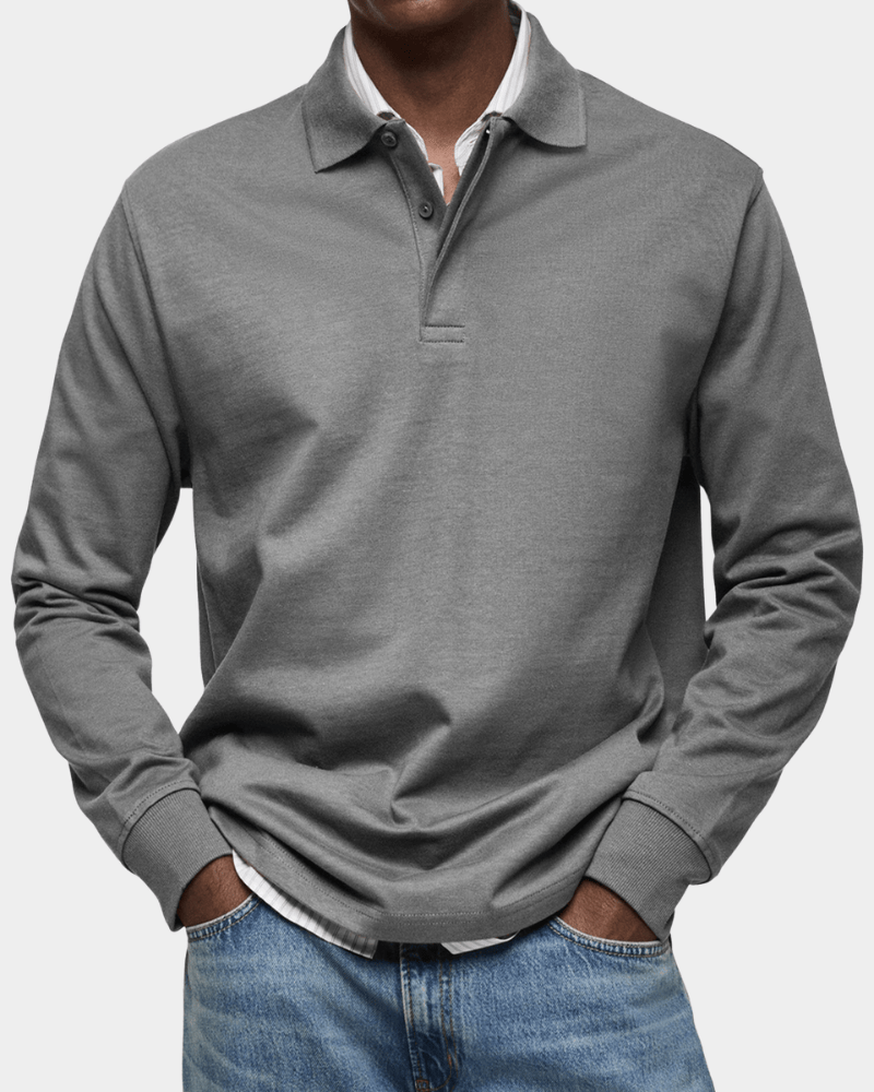 Sterling | Knit Polo – Smart Textured Style for Men
