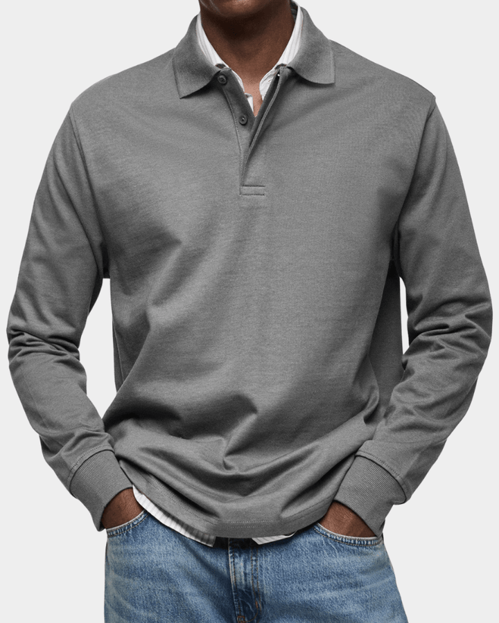 Sterling | Knit Polo – Smart Textured Style for Men