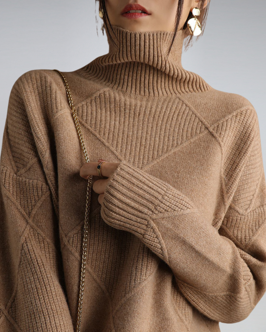 Lily | Turtleneck Sweater – Timeless Elegance for Women