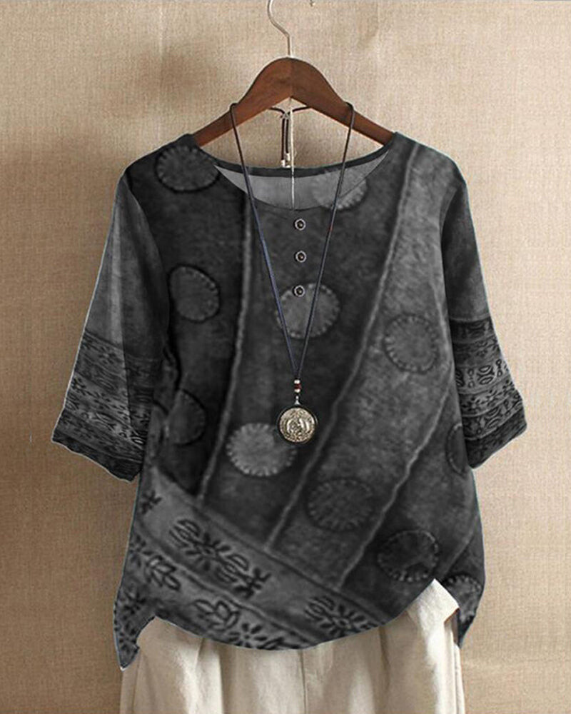 Emilia | Relaxed and Stylish Boho Tunic Top