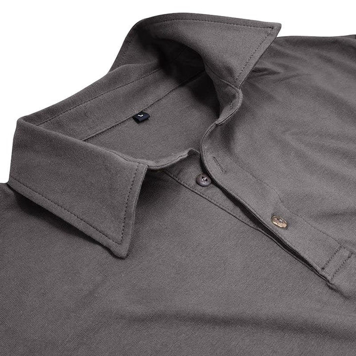 Owen | Langärmeliges Polo – Stilvolle Eleganz für Männer