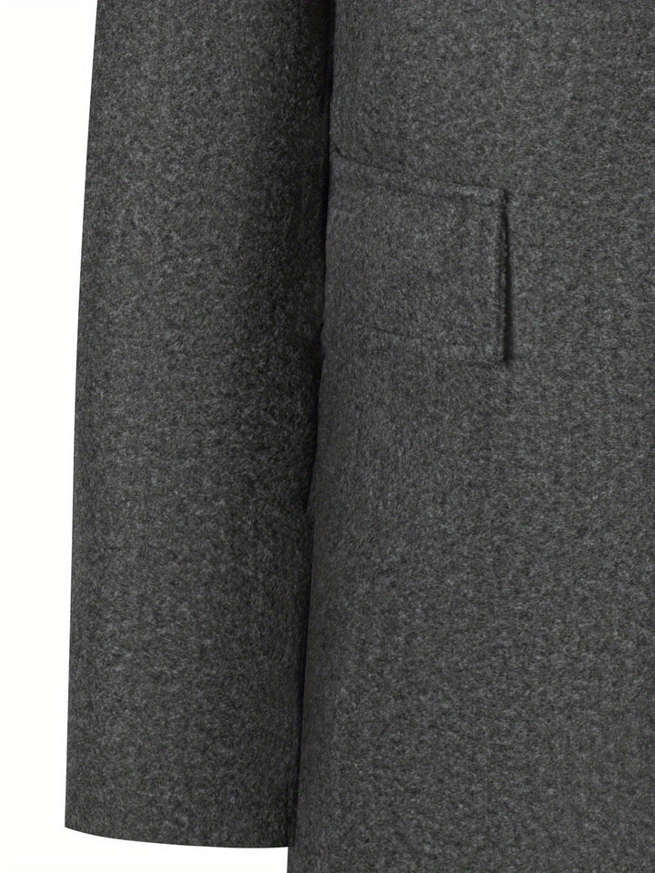 Douglas | Single-Breasted Overcoat – Timeless Elegance for Men