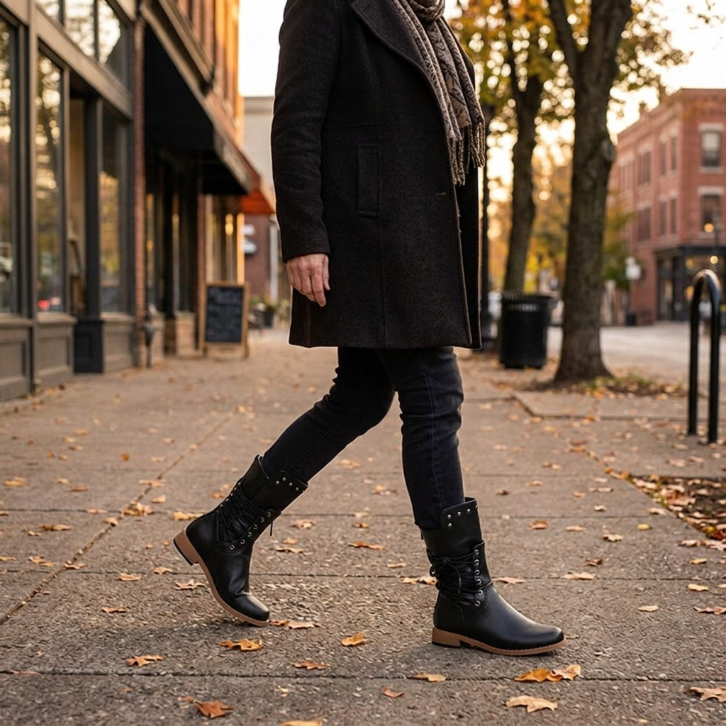 Westlyn | Ankle Boots mit Wolle – Vintage und Bequem für Frauen