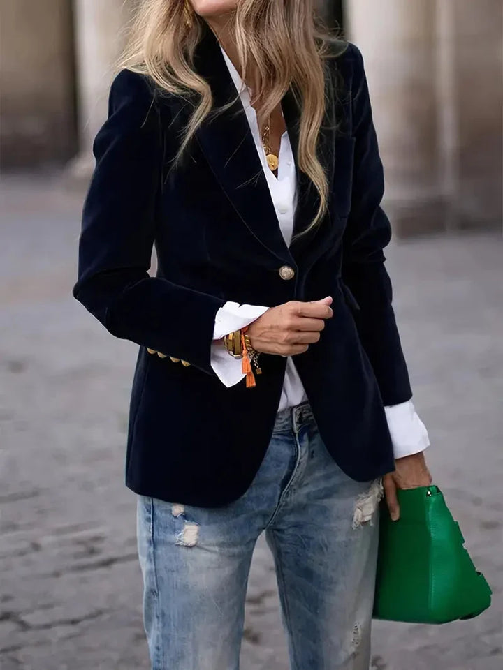 Sophie | Luxurious and Elegant Velvet Blazer