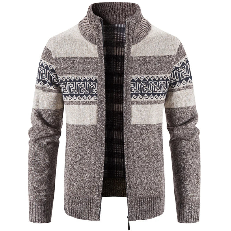 Lucas | Modern and Warm Men’s Sweater Jacket