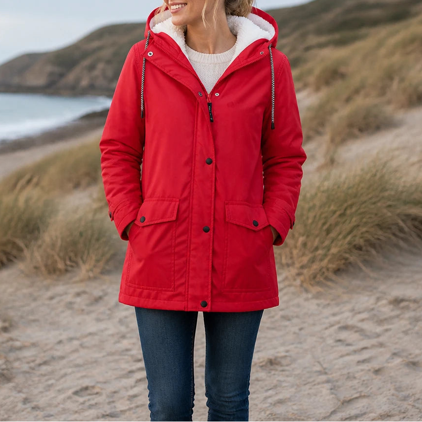 Windora | Fleece-Lined Winter Jacket – Warmer und Stilvoller Schutz für Damen
