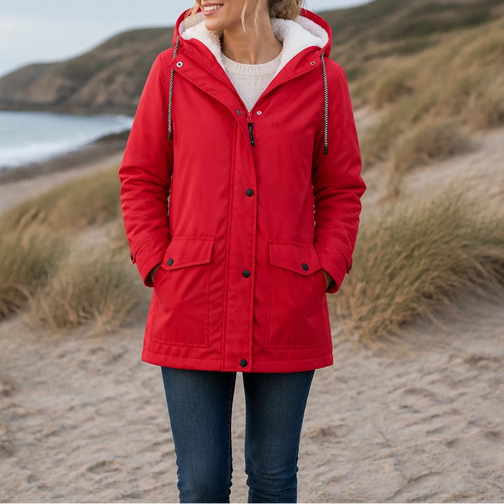 Windora | Fleece-Lined Winter Jacket – Warmer und Stilvoller Schutz für Damen